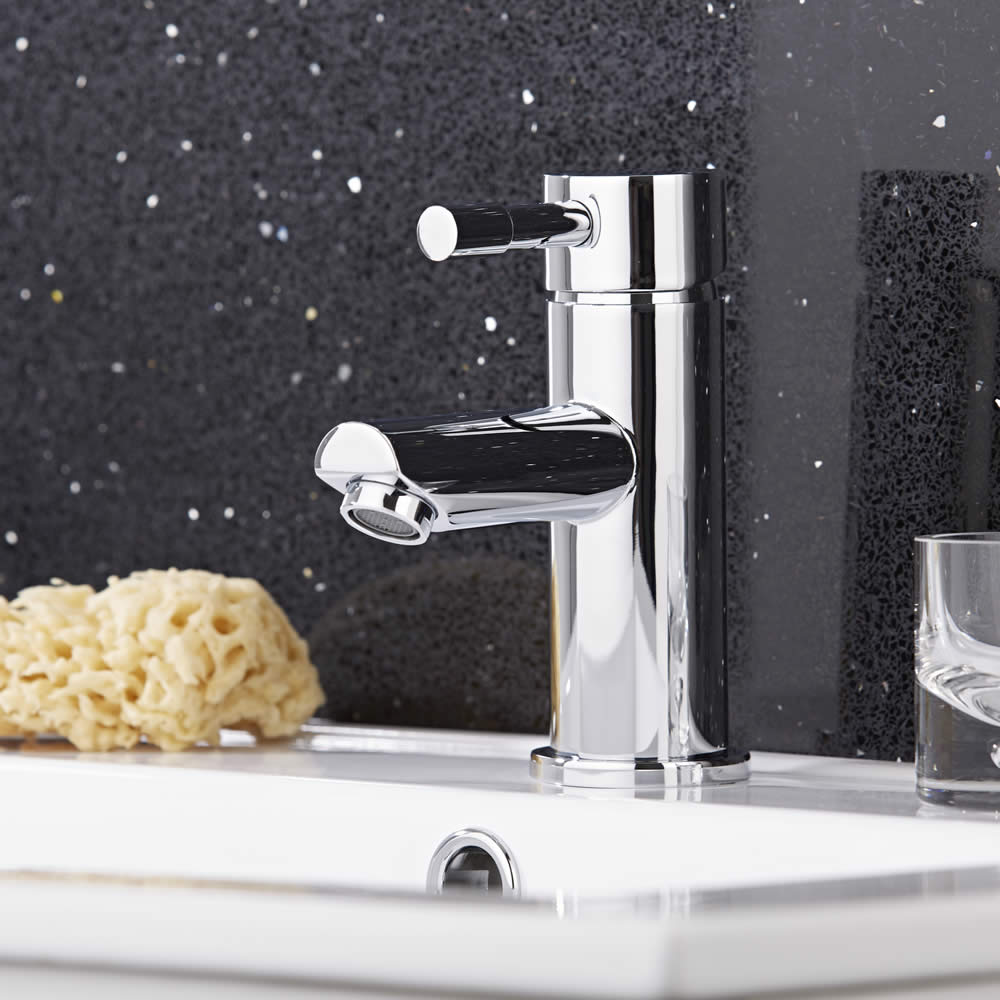 Grifo Mezclador de Lavabo de Latón Cromado