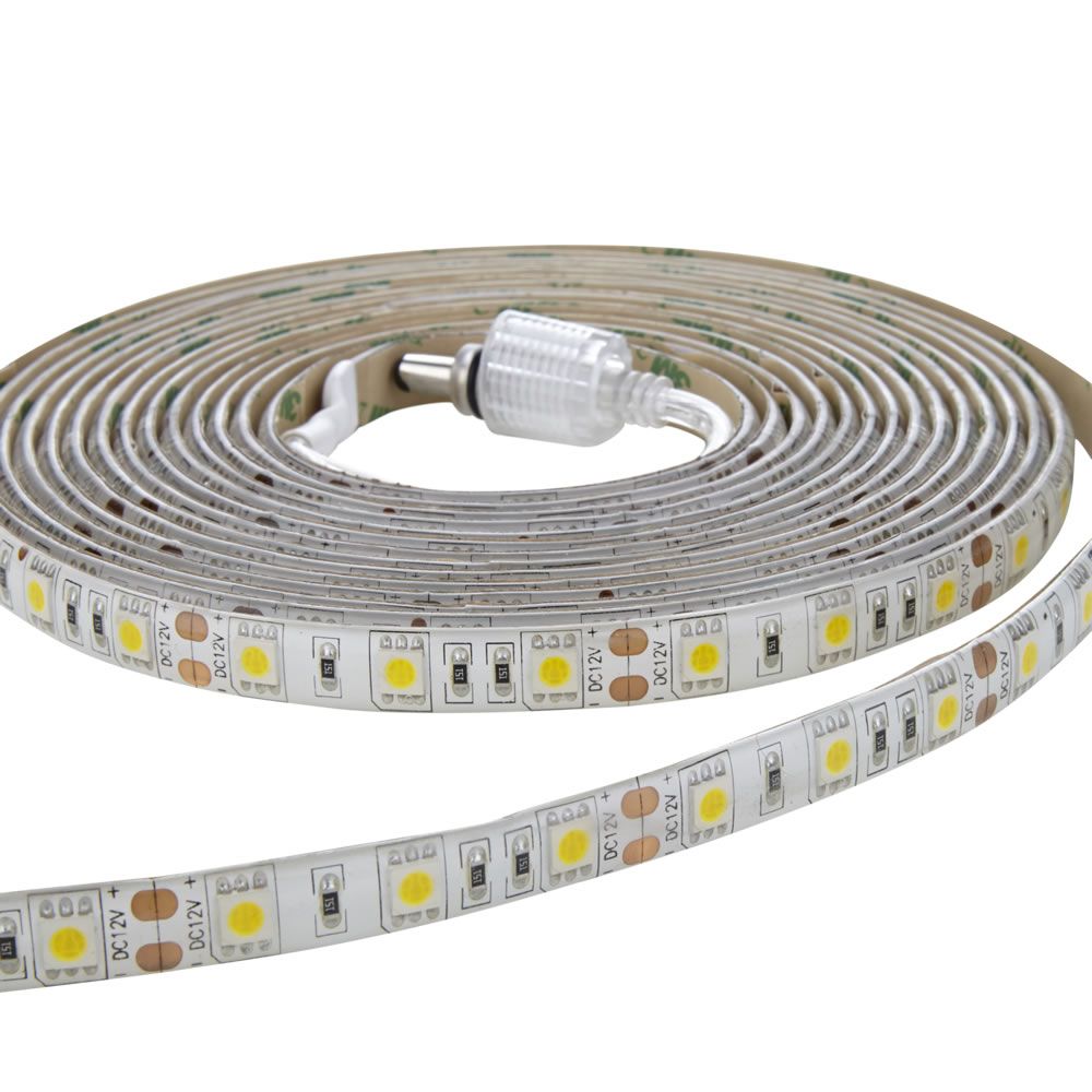 Tira de Luces LED 3528 de 5 Metros Blanco Ultra Cálido - Resistente al Agua