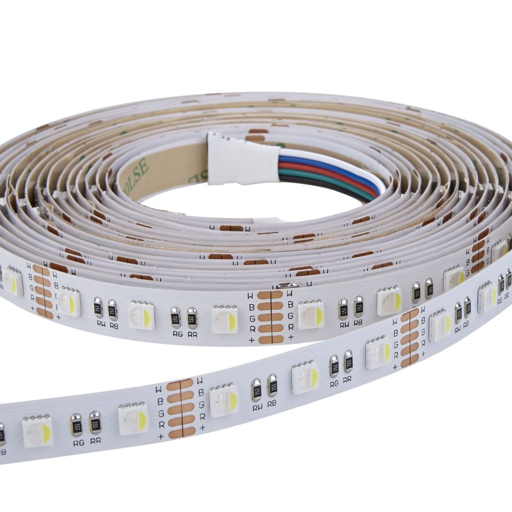 Tira de Luces LED de 5 Metros RGB Ultra Brillante Rojo Verde y Azul IP20