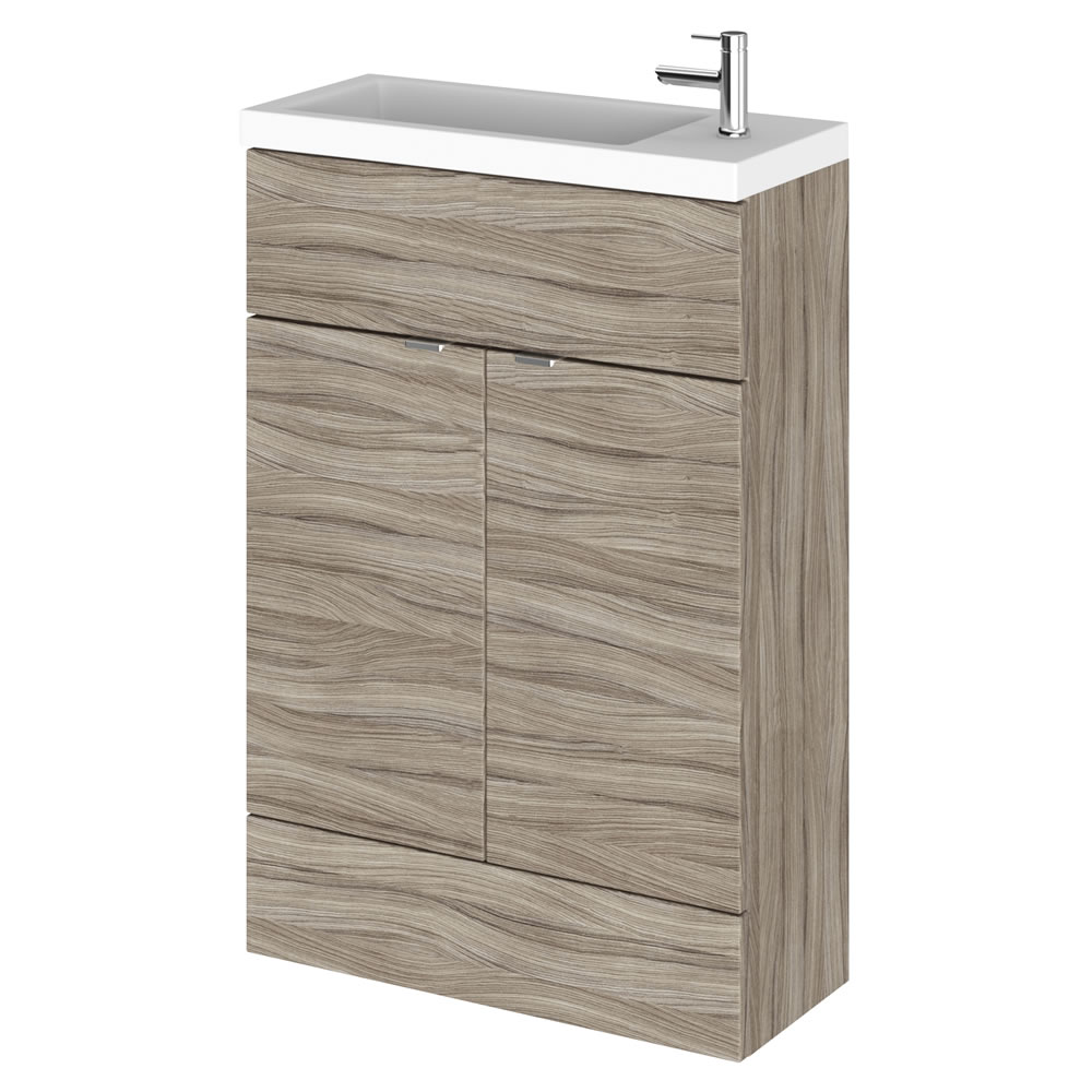 Mueble de Lavabo Wengué de 600x255mm