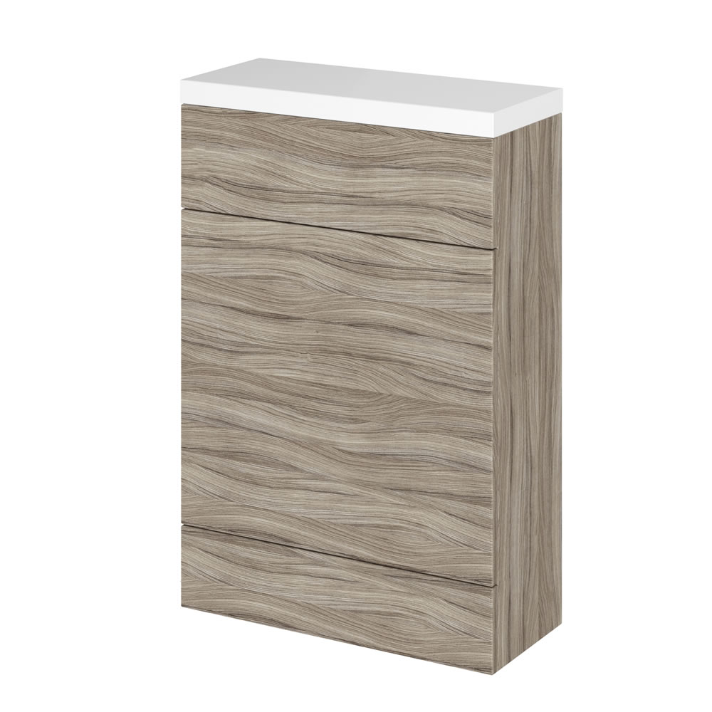 Mueble de WC Wengué de 500mm x 235mm