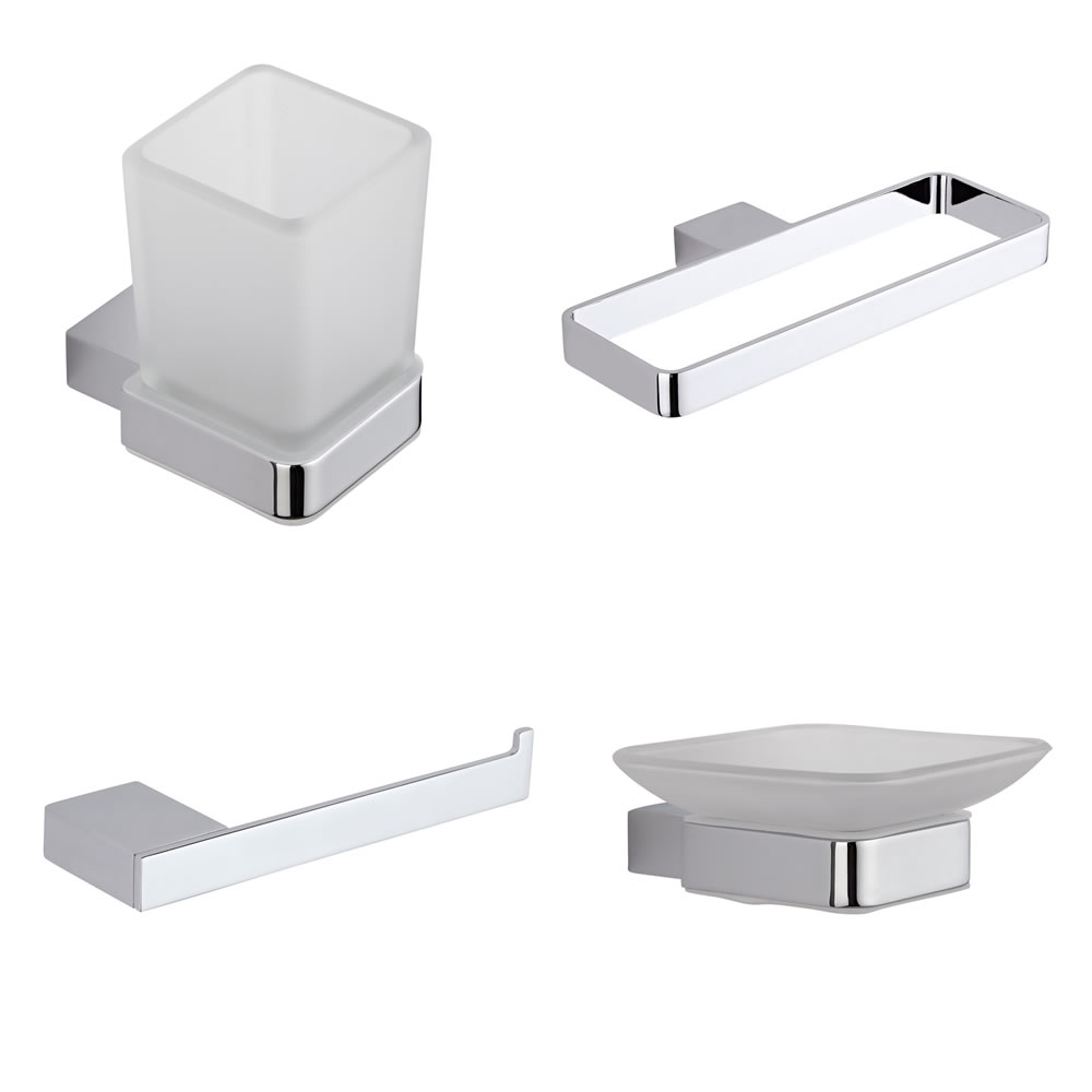 Conjunto de Accesorios Modernos Para Cuarto de Baño- Parade