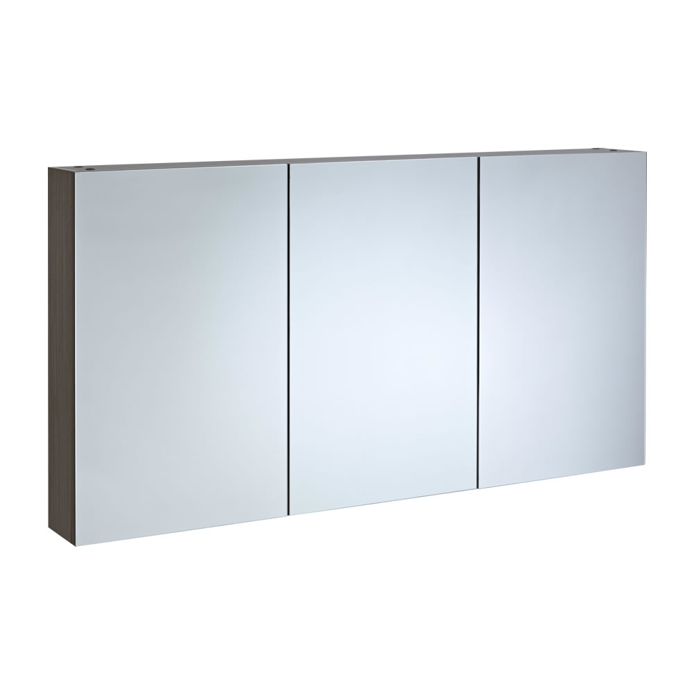 Espejo con Armario de Baño 1350x150x700