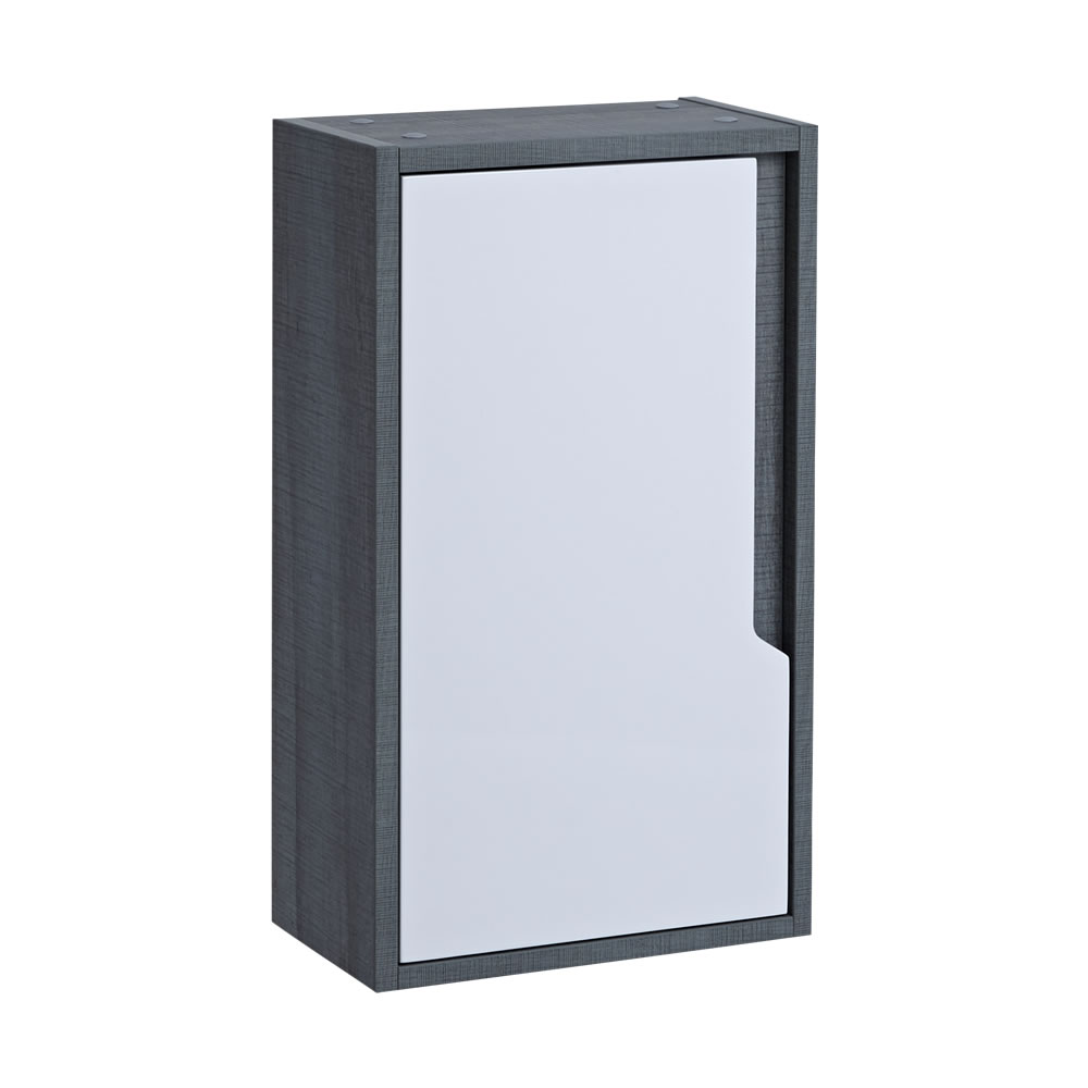 Mueble de Baño Suspendido 600x350x200mm Gris