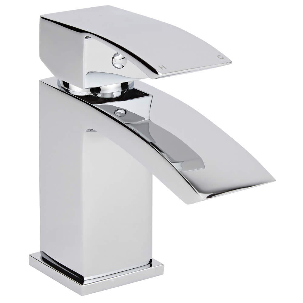 Mezclador de Lavabo Monoforo en Latón Cromado - Wick