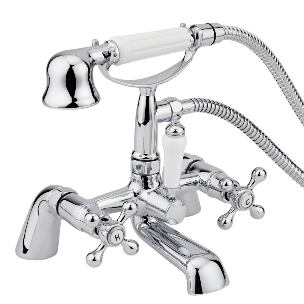 Grifería de Bañera con Ducha de Mano Pequeña - Derwent