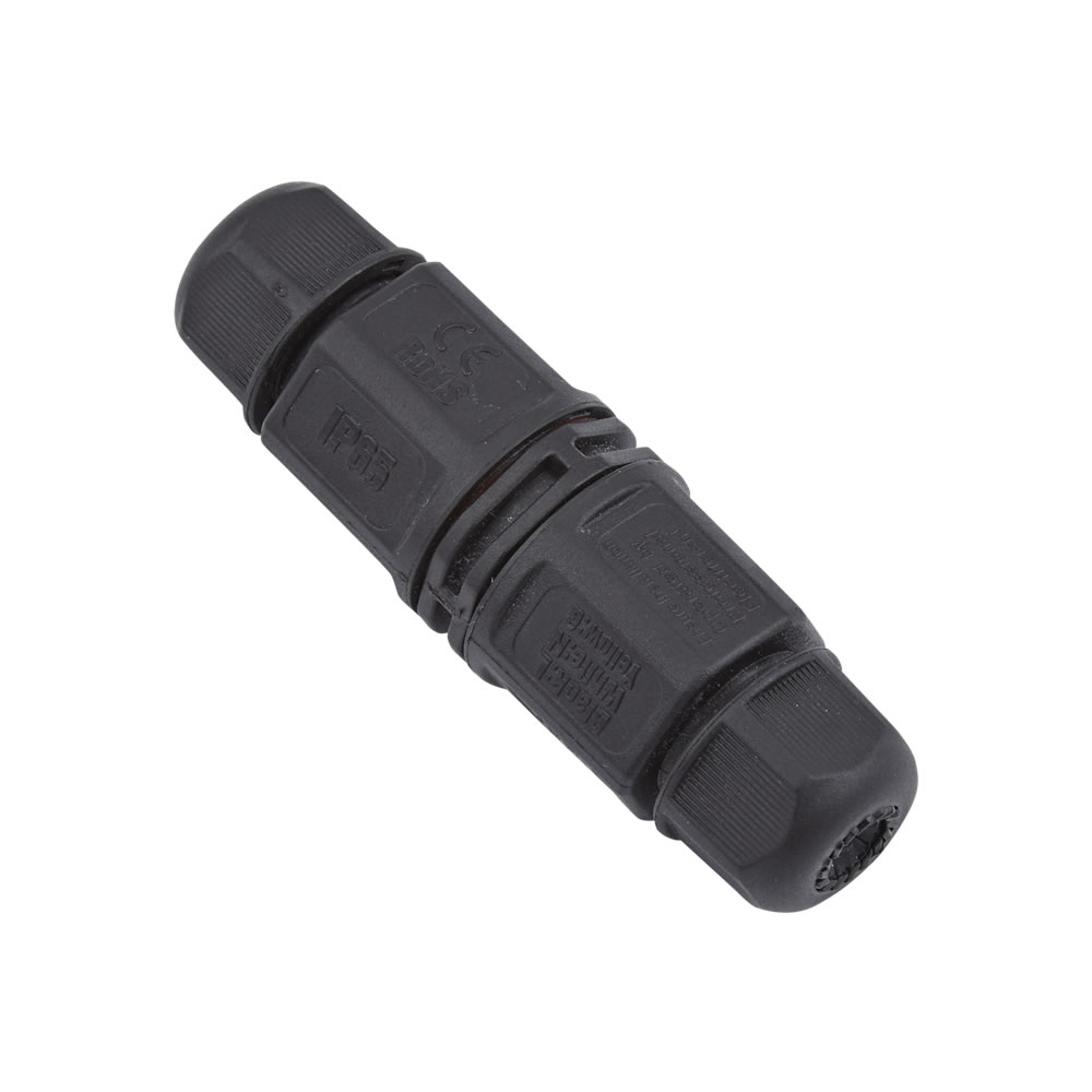 Conector de Cable para Foco Proyector Exterior IP65 Para Extender Iluminación al Aire Libre