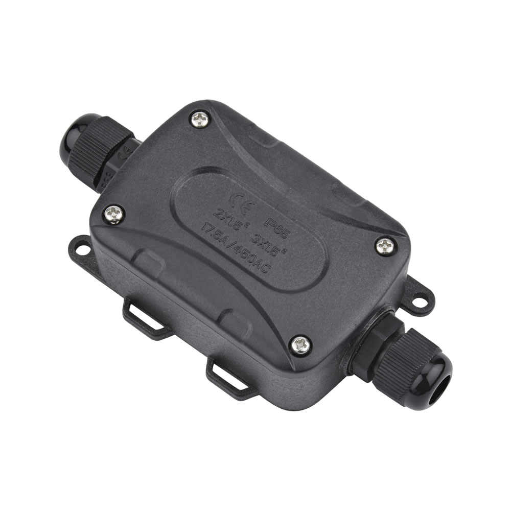 Conector de Cable para Foco Proyector IP65 Para Conectar Focos en Cualquier Espacio Exterior