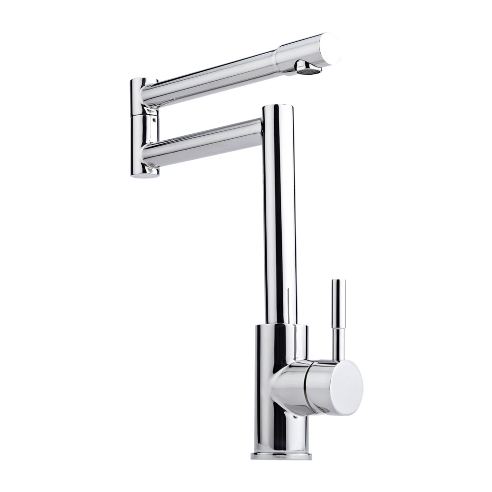 Grifo de Cocina Monoforo Plegable Monomando para Agua Fría