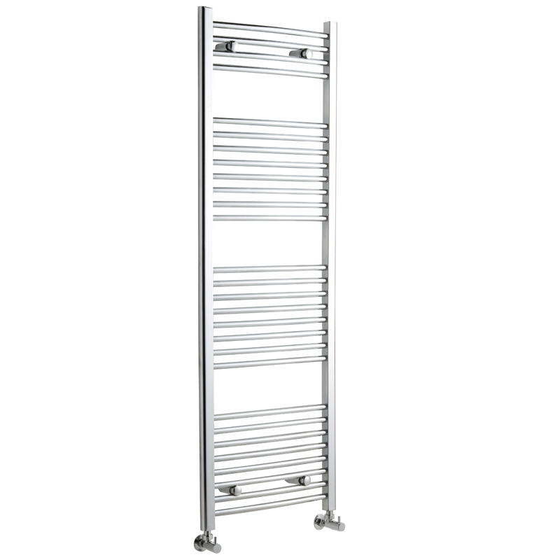 Radiador Toallero Curvo - Cromado - 1500mm x 500mm x 42mm - 554 Vatios - Ladder