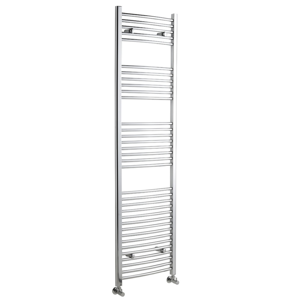 Radiador Toallero Curvo - Cromado - 1800mm x 500mm x 42mm - 669 Vatios - Ladder