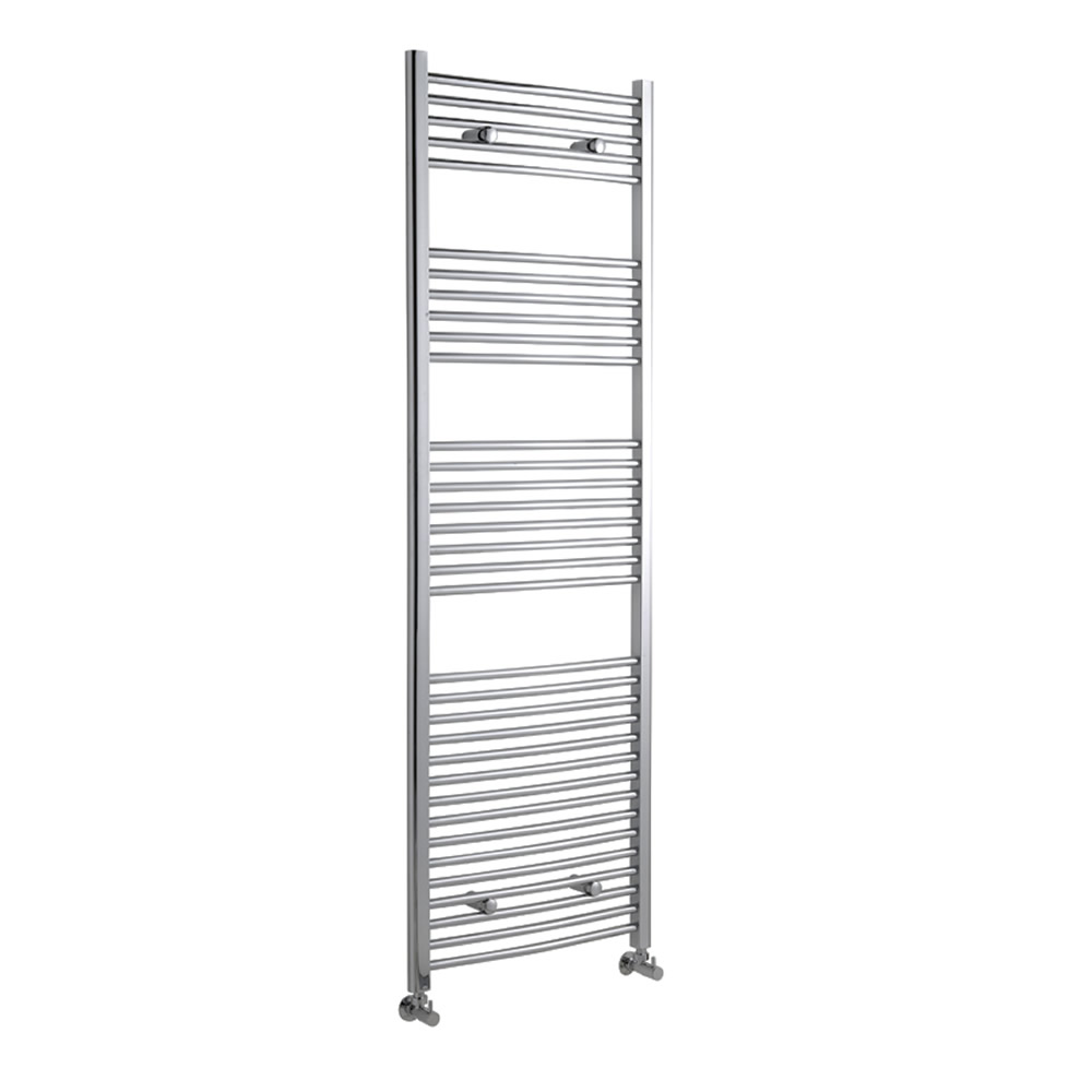 Radiador Toallero Curvo - Cromado - 1800mm x 600mm x 46mm - 669 Vatios - Ladder