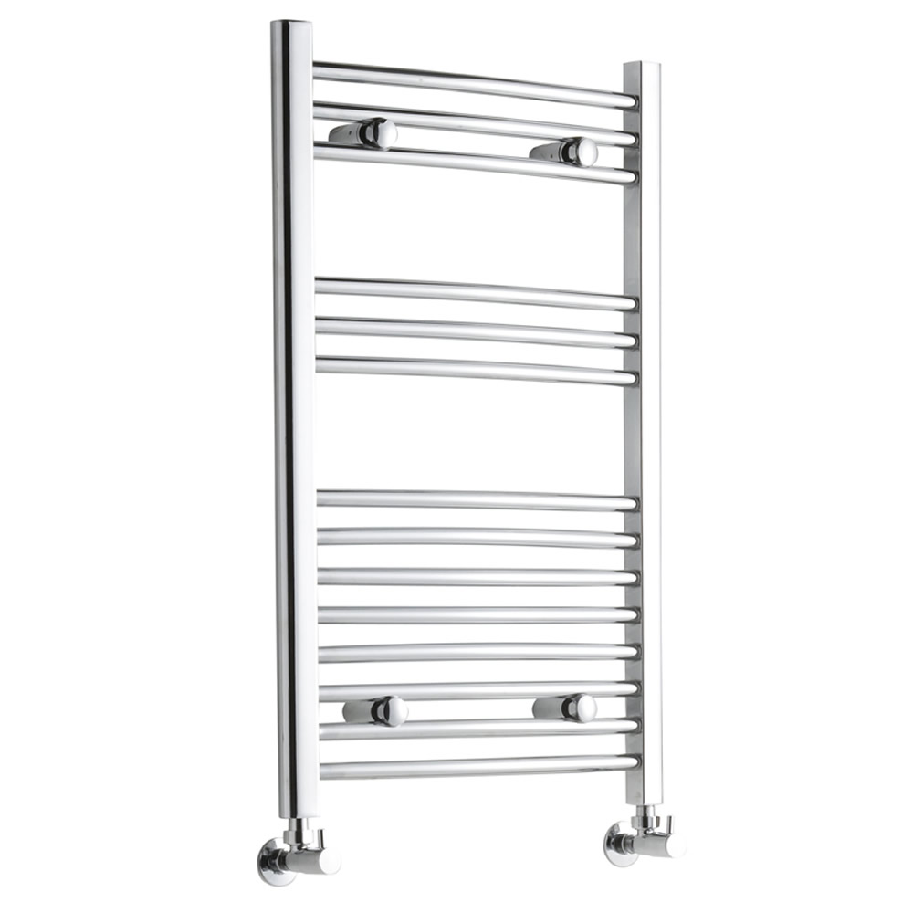 Radiador Toallero Curvo - Cromado - 800mm x 500mm x 42mm - 289 Vatios - Ladder