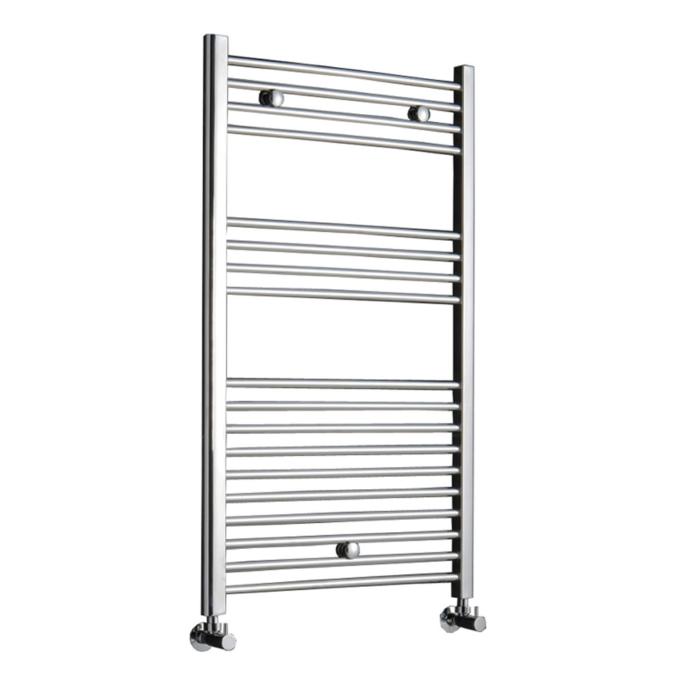 Radiador Toallero Curvo - Cromado - 1000mm x 500mm x 30mm - 366 Vatios - Ladder