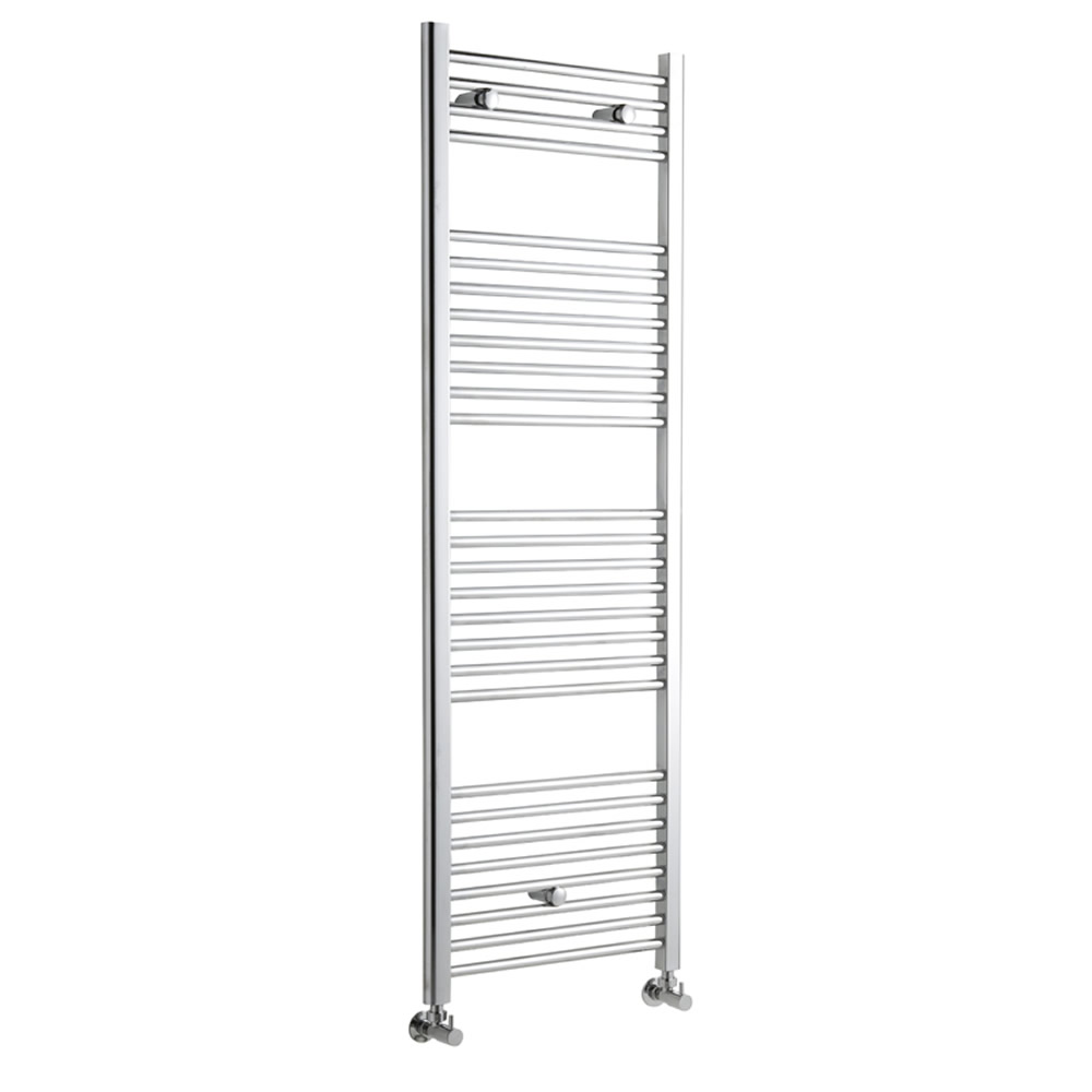 Radiador Toallero Curvo - Cromado - 1500mm x 500mm x 75mm - 561 Vatios - Ladder