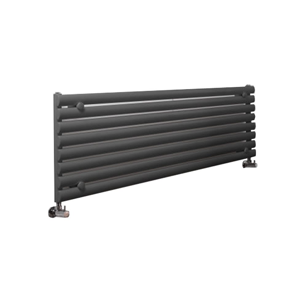 Radiador de Diseño Horizontal - Antracita - 472mm x 1780mm x 56mm - 1504 Vatios - Revive