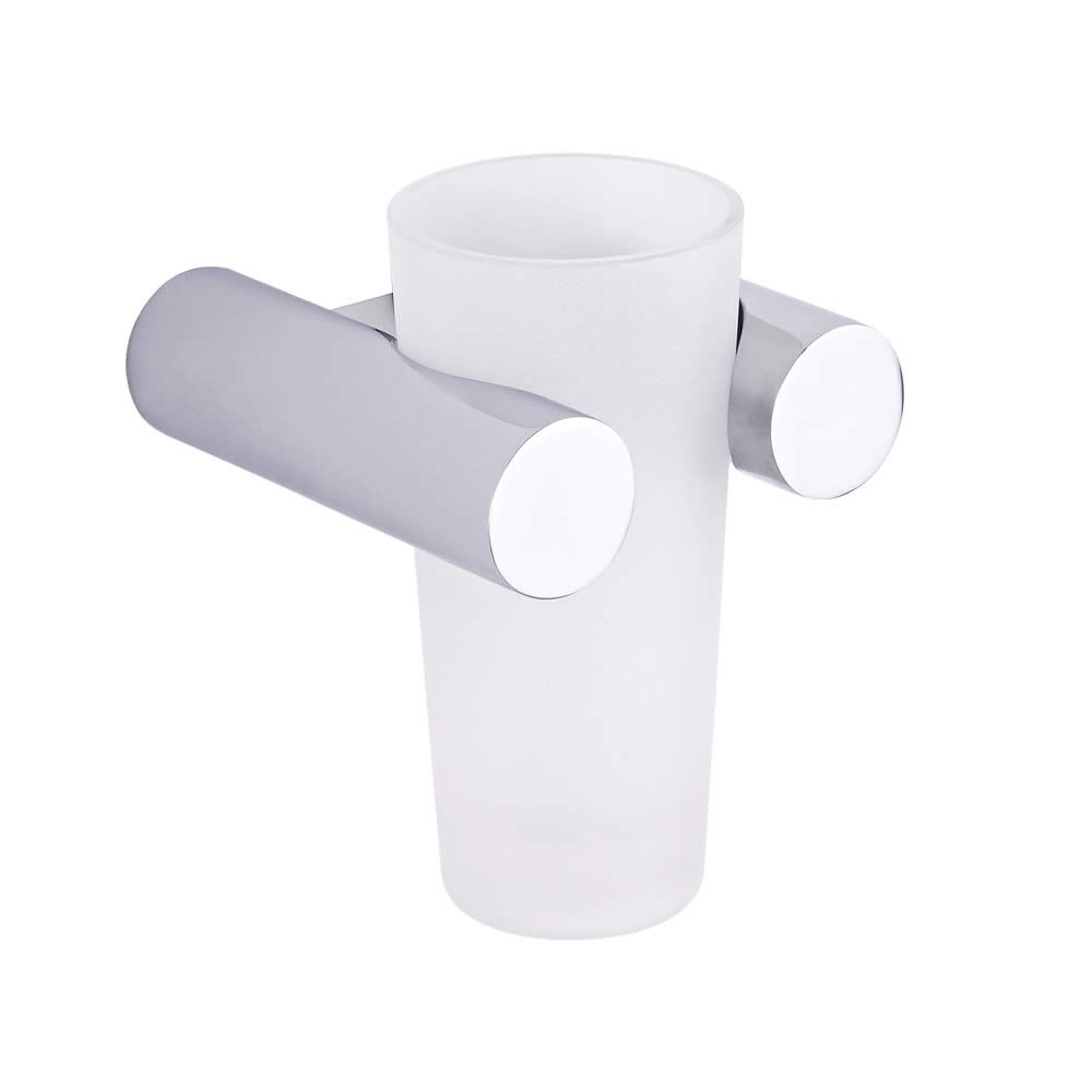 Vaso Porta Cepillo de Dientes y Soporte Porta Vaso de Pared