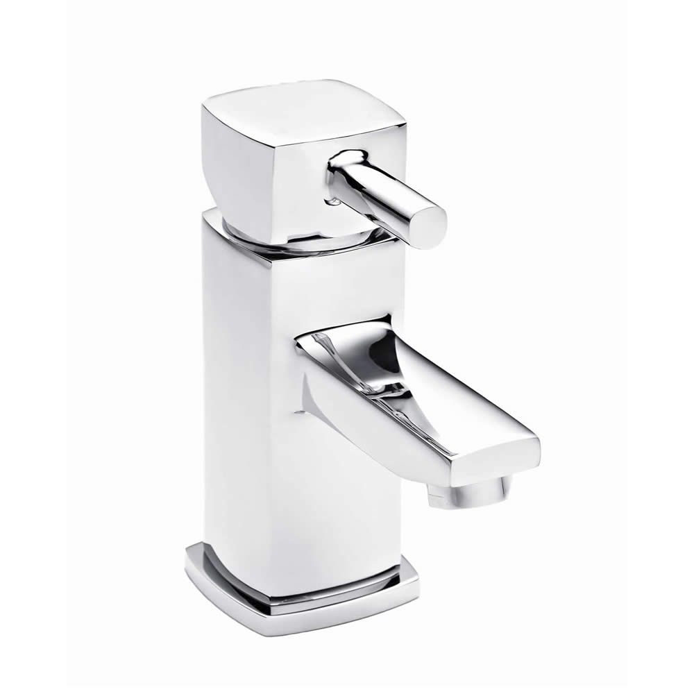 Grifo Mezclador de Lavabo en Latón Cromado - Munro