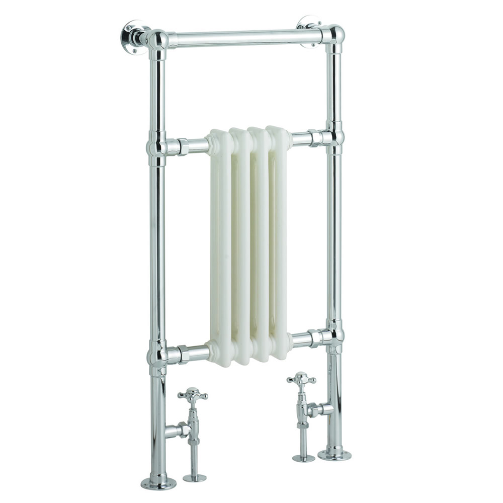 Radiador Toallero Tradicional - Cromado - 930mm x 495mm x 137mm - 367 Vatios - Marquesa