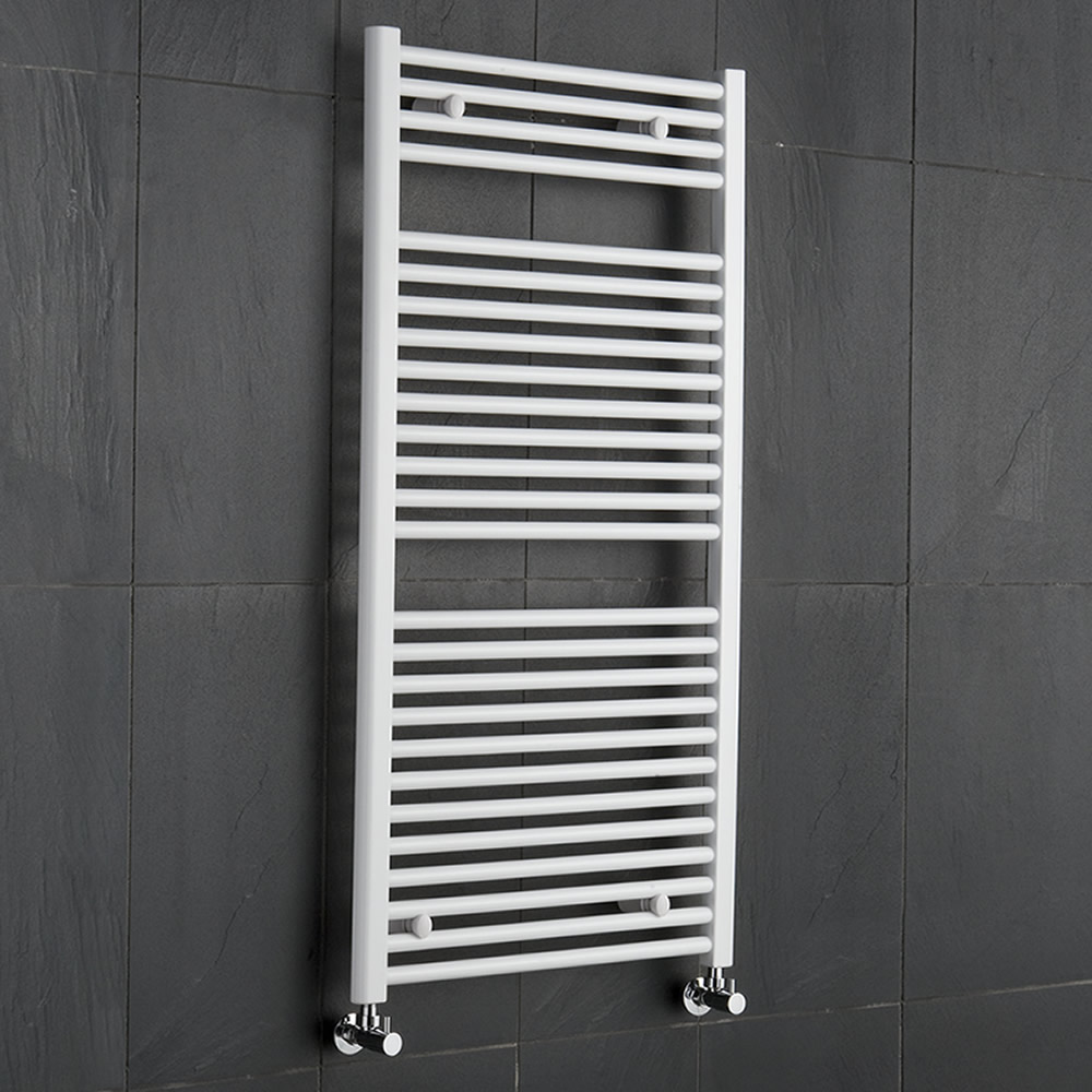 Radiador Toallero Plano - Blanco - 1200mm x 600mm x 30mm - 815 Vatios - Sterling