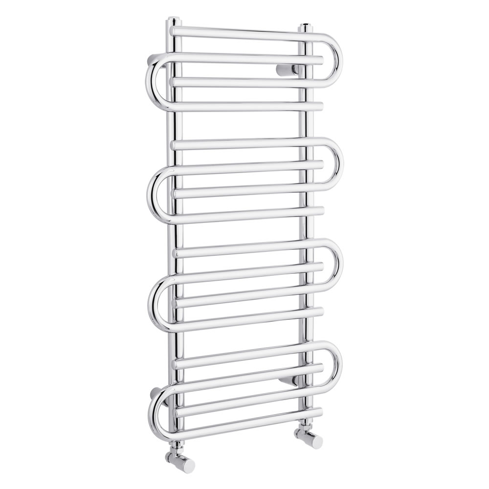 Radiador Toallero Plano - Cromado - 900mm x 510mm x 65mm - 357 Vatios - Select