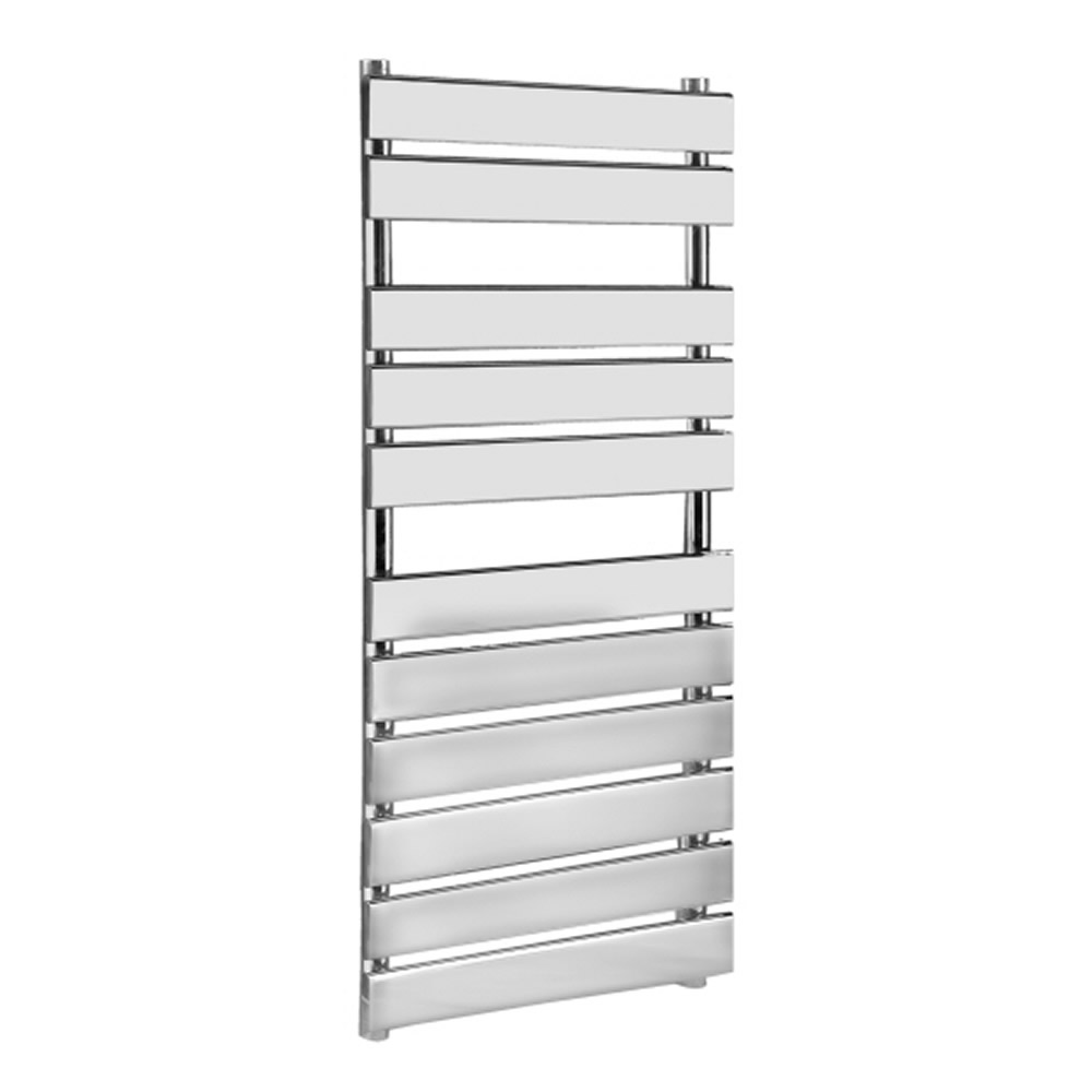Radiador Toallero Plano - Cromado - 1200mm x 500mm x 75mm - 484 Vatios - Elgin