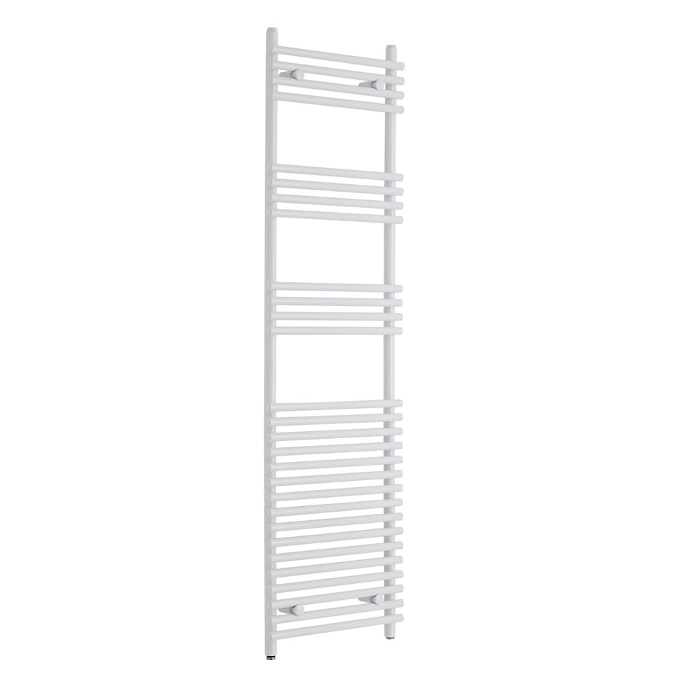 Radiador Toallero Plano - Blanco - 1650mm x 450mm x 84mm - 850 Vatios - Ischia
