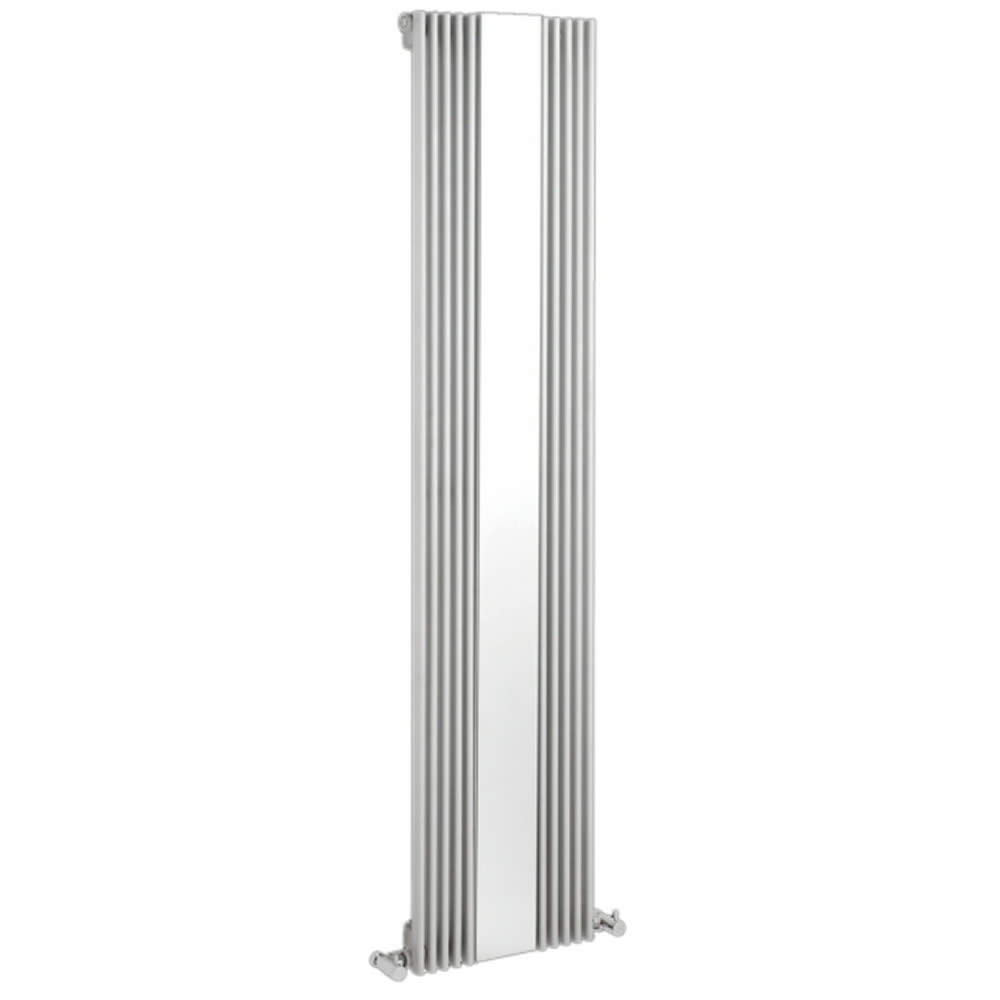 Radiador de Diseño Vertical Con Espejo - Blanco - 1600mm x 420mm x 63mm - 840 Vatios - Keida