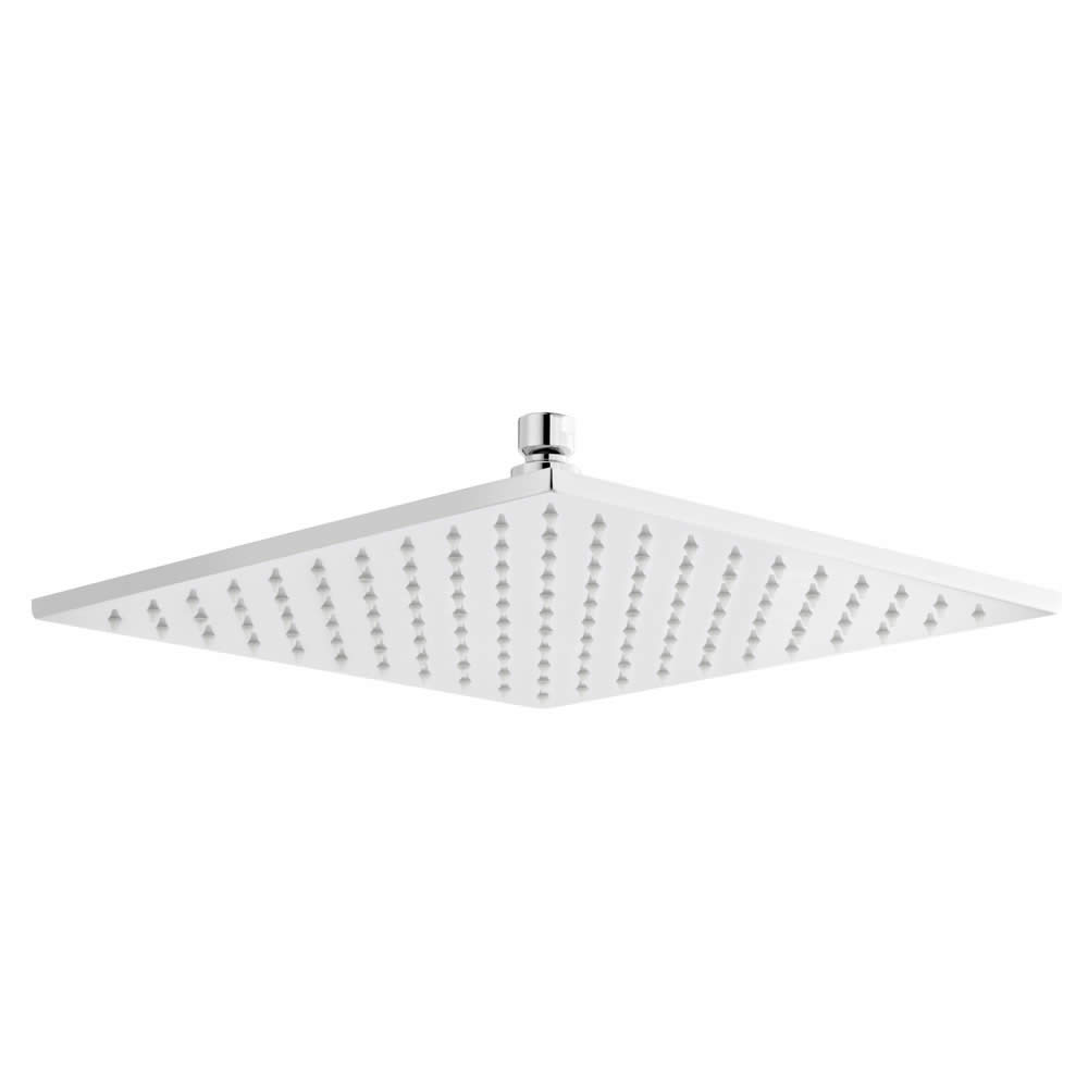 Alcachofa de Ducha LED Orientable de Acero Inoxidable de 300mm