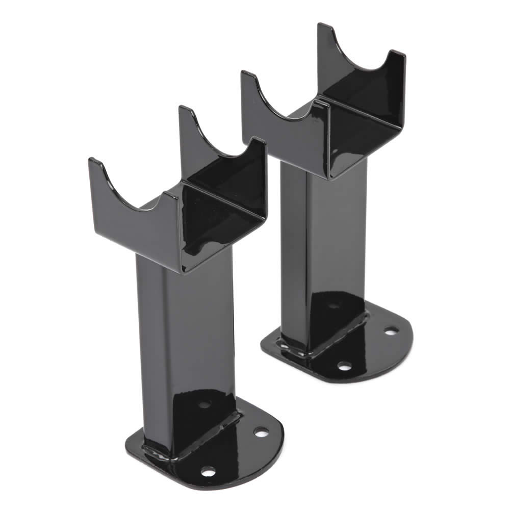 Conjunto de Montaje a Suelo Para Radiadores Revive, Sloane y Savy con Columnas en Negro