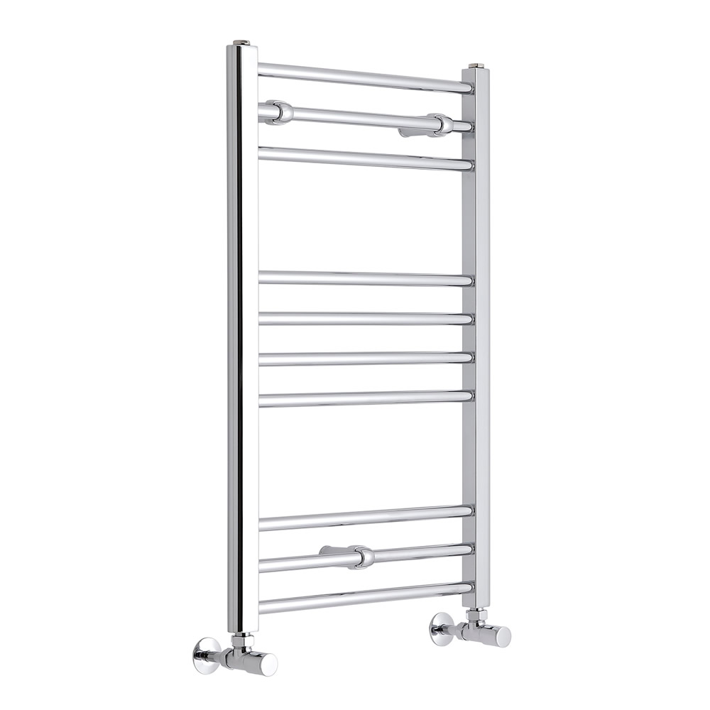 Radiador Toallero Plano - Cromado - 800mm x 500mm x 30mm - 241 Vatios - Eco