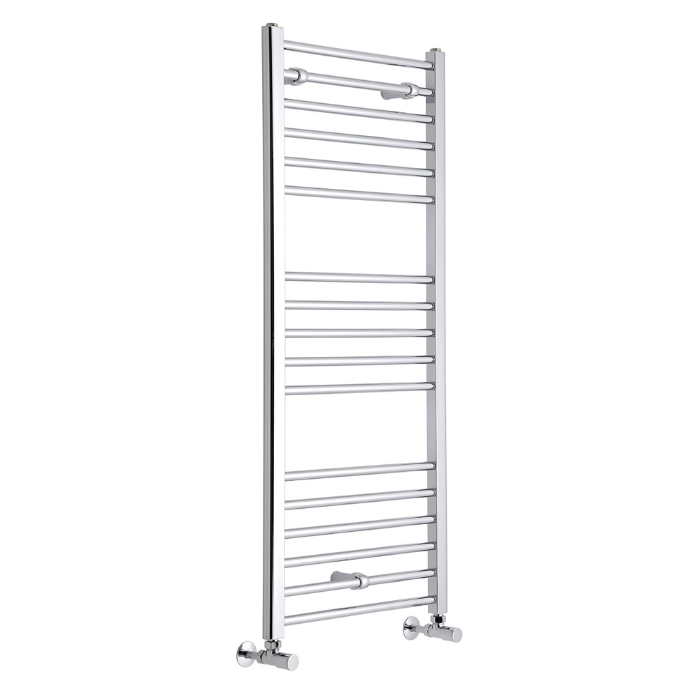 Radiador Toallero Plano - Cromado - 1200mm x 500mm x 30mm - 375 Vatios - Eco