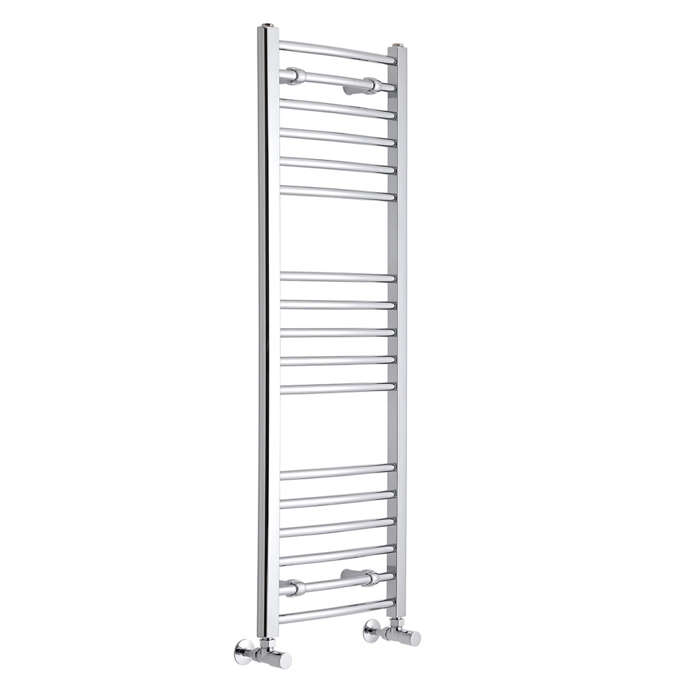 Radiador Toallero Curvo - Cromado - 1200mm x 400mm x 30mm - 321 Vatios - Eco