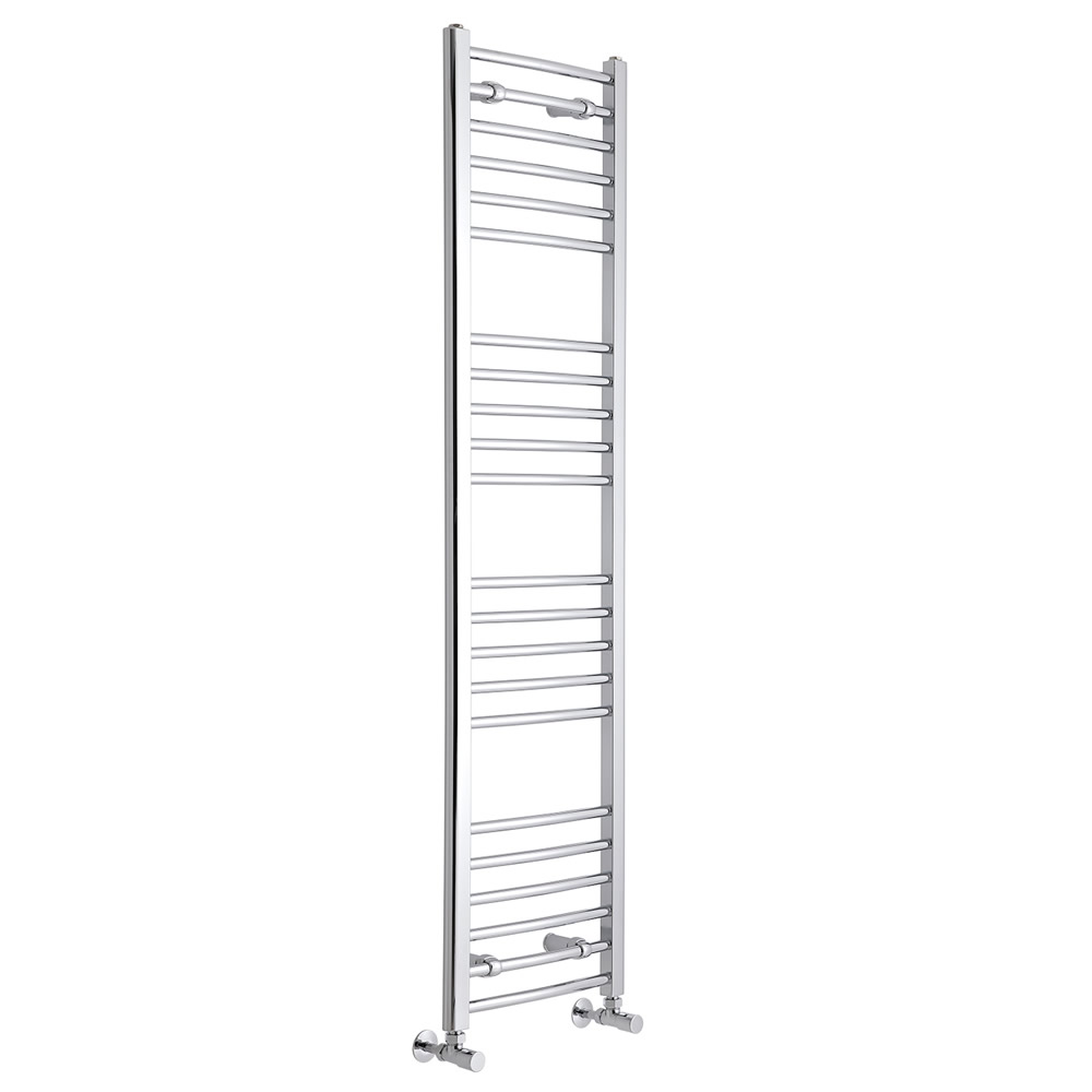 Radiador Toallero Curvo - Cromado - 1600mm x 400mm x 30mm - 426 Vatios - Eco