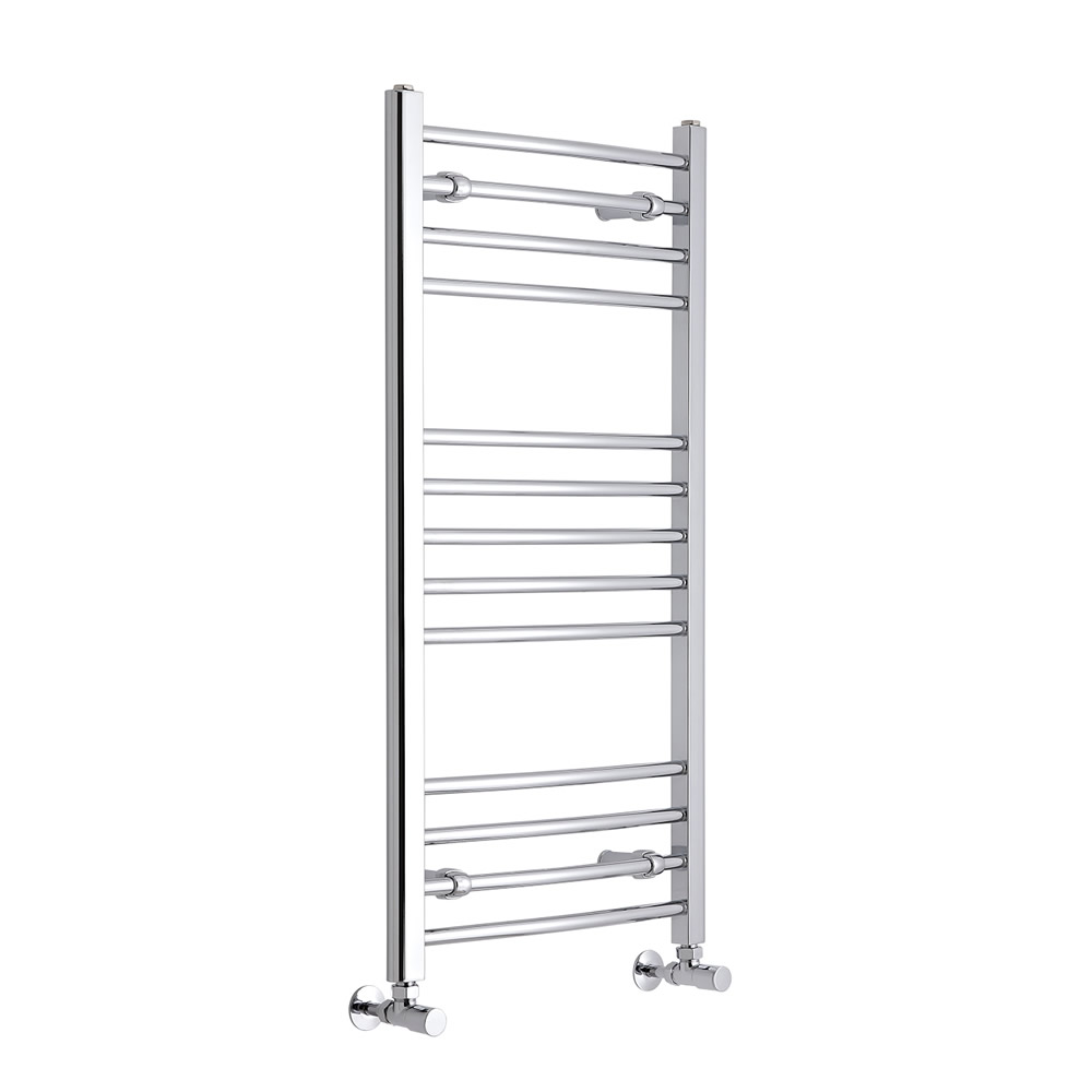 Radiador Toallero Curvo - Cromado - 1000mm x 500mm x 30mm - 308 Vatios - Eco
