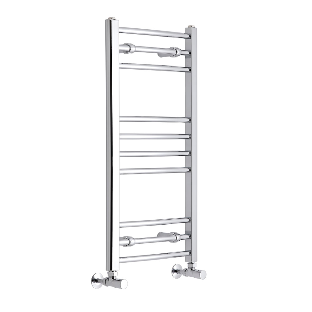 Radiador Toallero Curvo - Cromado - 800mm x 600mm x 30mm - 276 Vatios - Eco