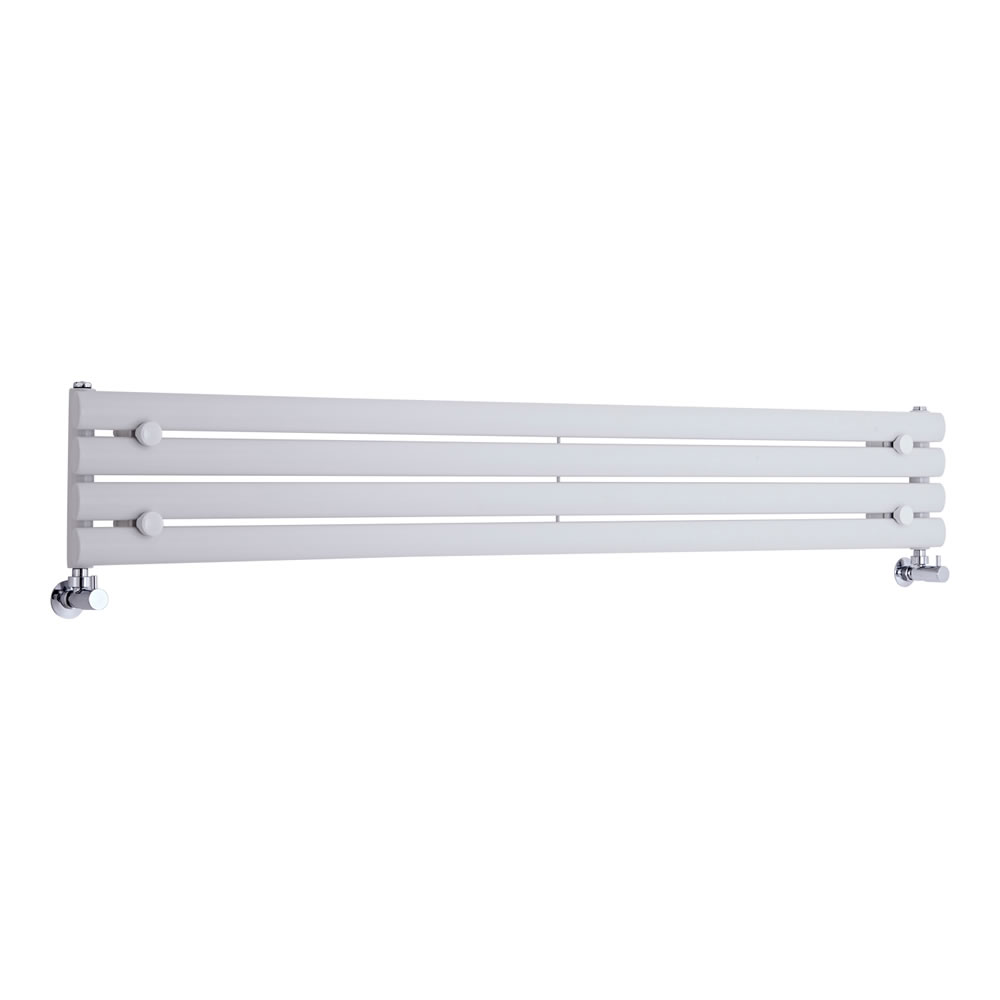 Radiador de Diseño Horizontal - Blanco - 236mm x 1600mm x 78mm - 517 Vatios - Revive