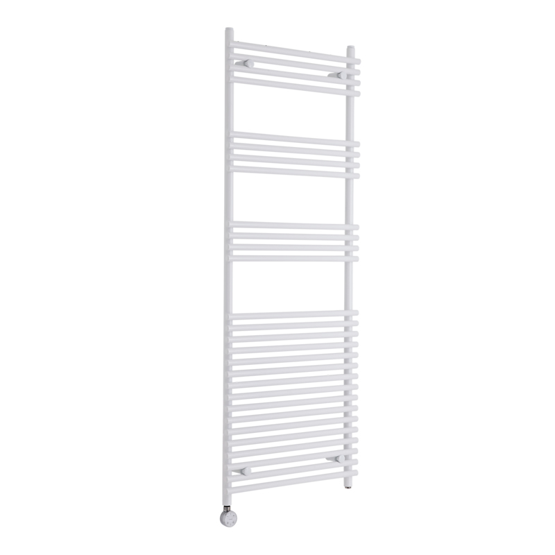 Radiador Toallero Eléctrico Plano - Blanco - 1650mm x 600mm x 54mm - Ischia