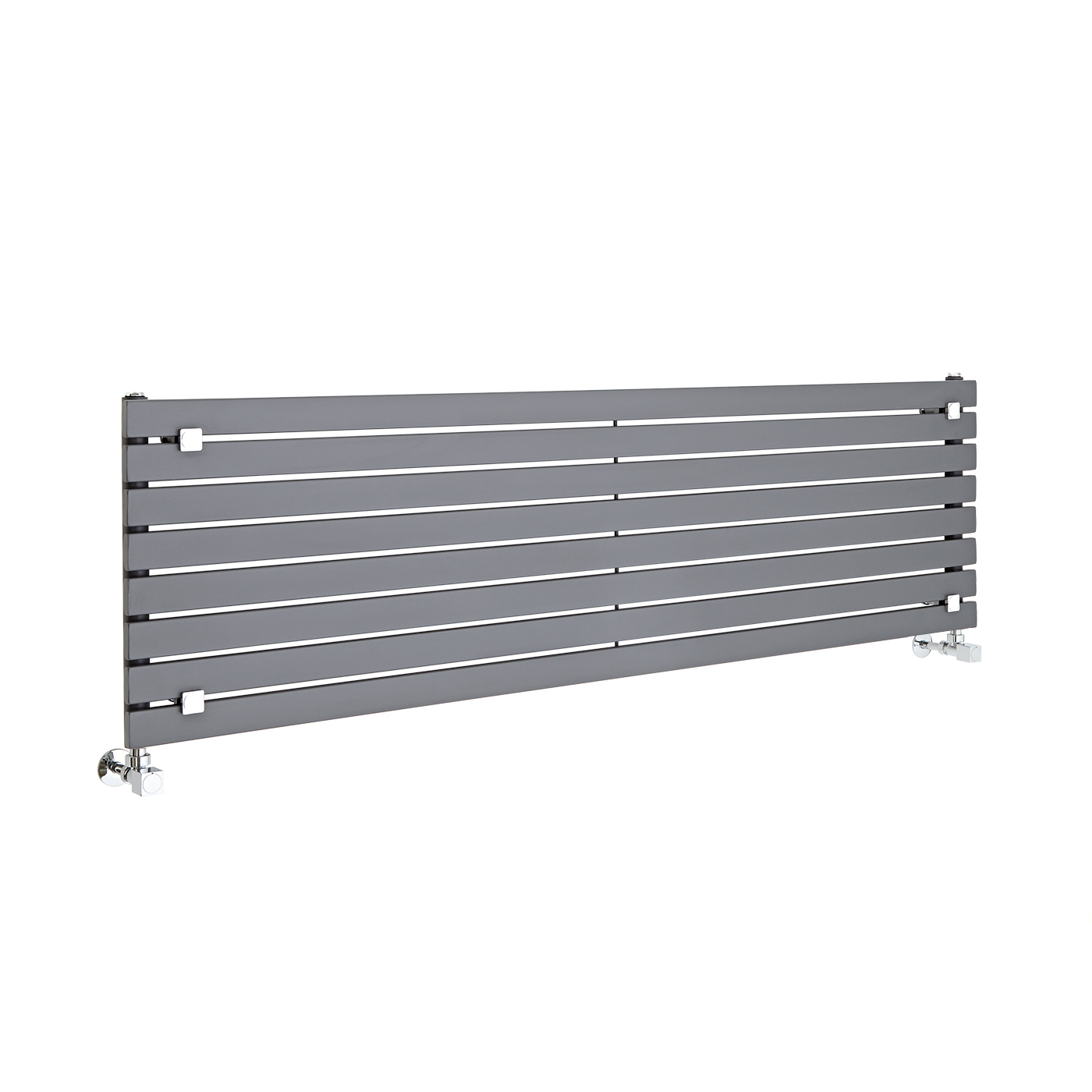 Radiador de Diseño Horizontal - Antracita - 472mm x 1600mm x 54mm - 1042 Vatios - Sloane
