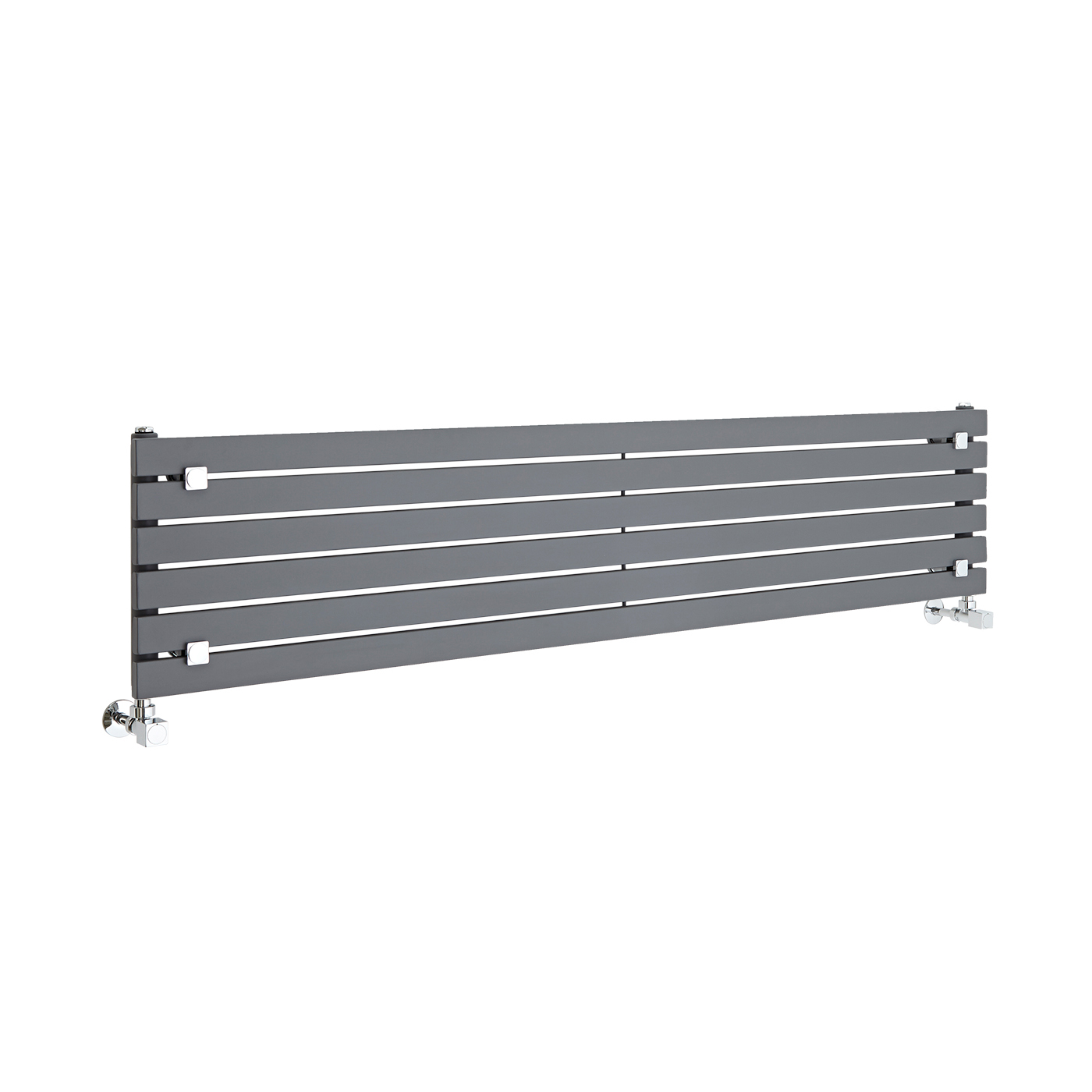 Radiador de Diseño Horizontal - Antracita - 354mm x 1600mm x 54mm - 773 Vatios - Sloane
