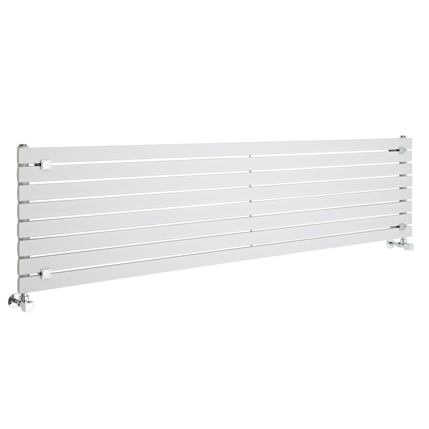 Radiador de Diseño Horizontal - Blanco - 472mm x 1780mm x 54mm - 1144 Vatios - Sloane