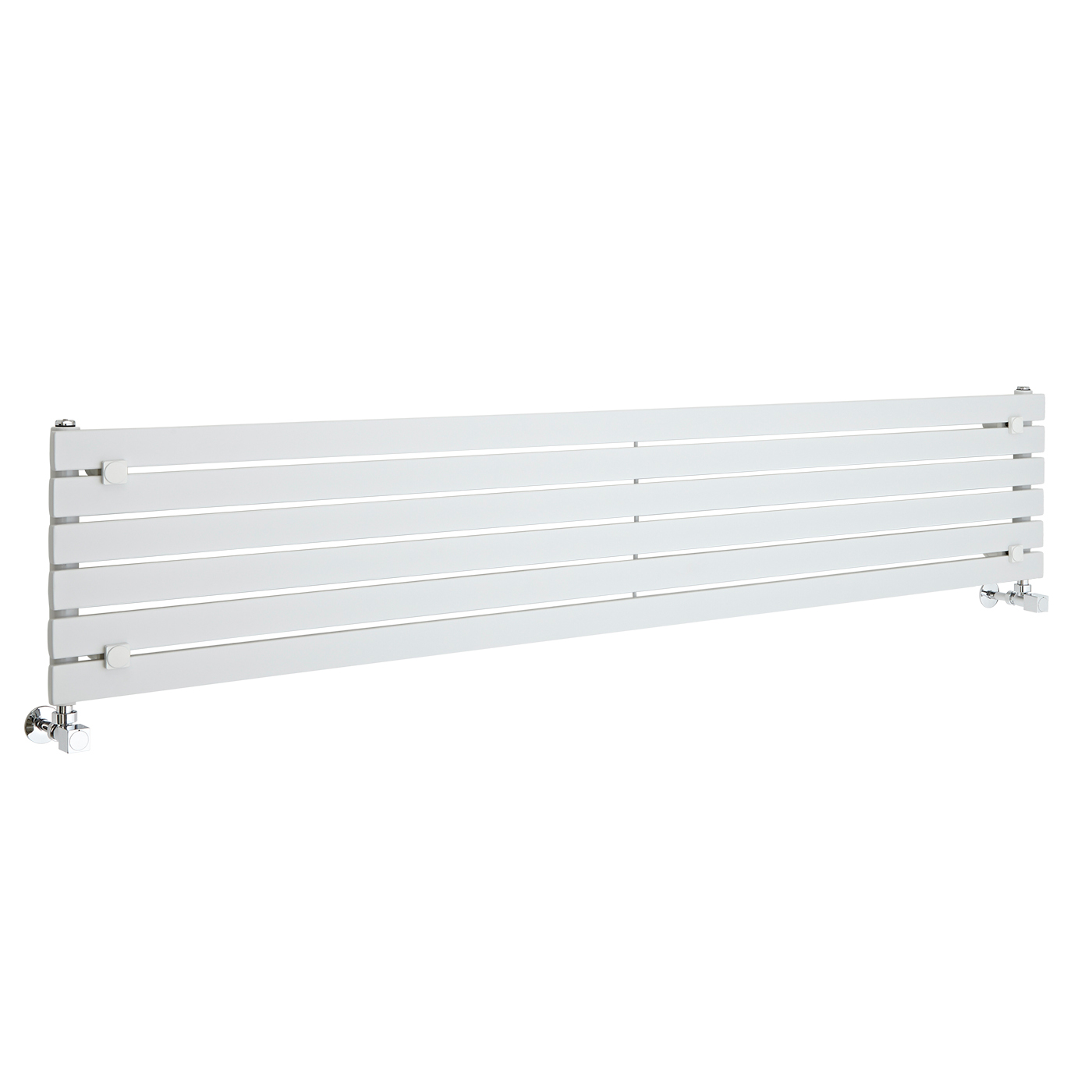 Radiador de Diseño Horizontal - Blanco - 354mm x 1780mm x 54mm - 820 Vatios - Sloane