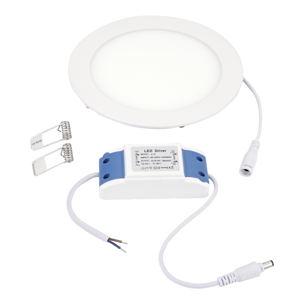 Biard Panel LED Redondo de 12W