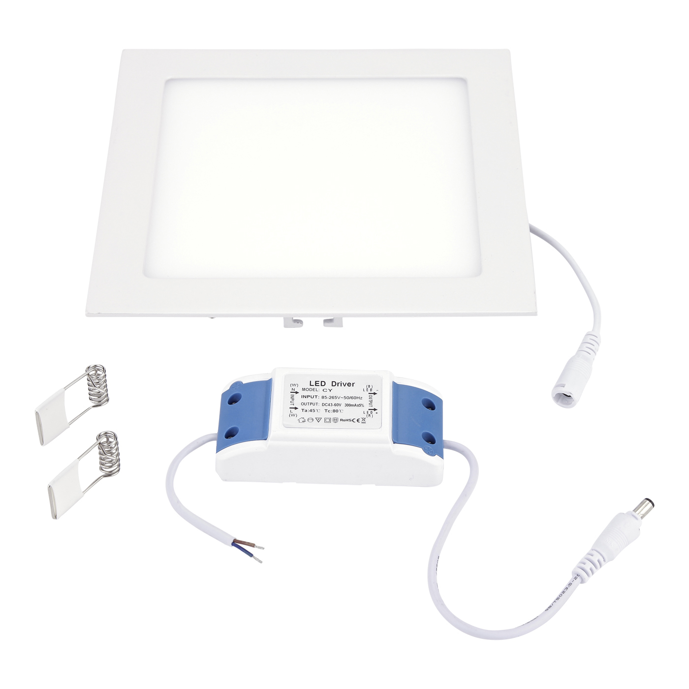 Panel LED Plano LED Redondo de 200mm de 15W