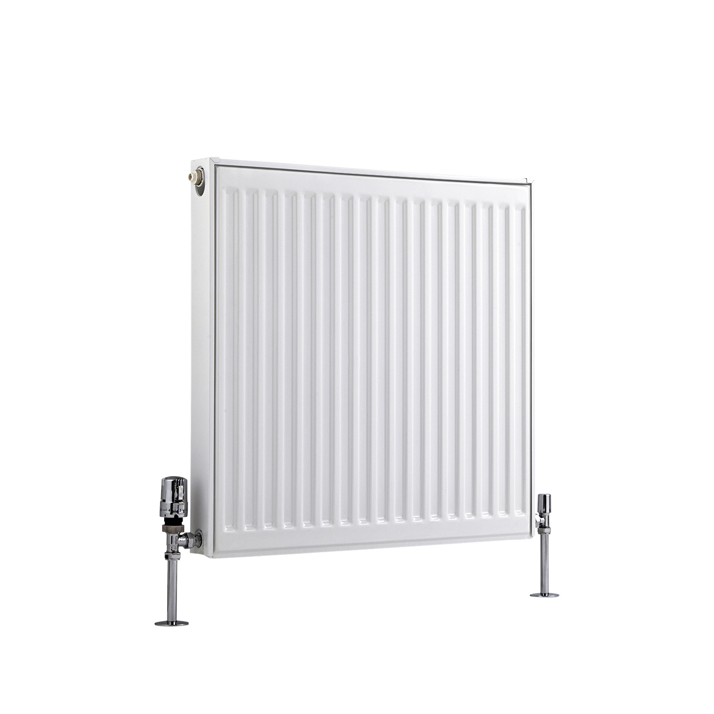 Radiador Convector Horizontal - Blanco - 300mm x 400mm x 50mm - 233 Vatios - Eco