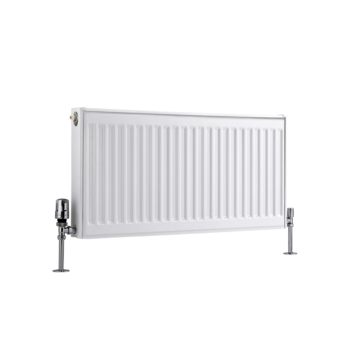 Radiador Convector Horizontal - Blanco - 400mm x 800mm x 50mm - 617 Vatios - Eco