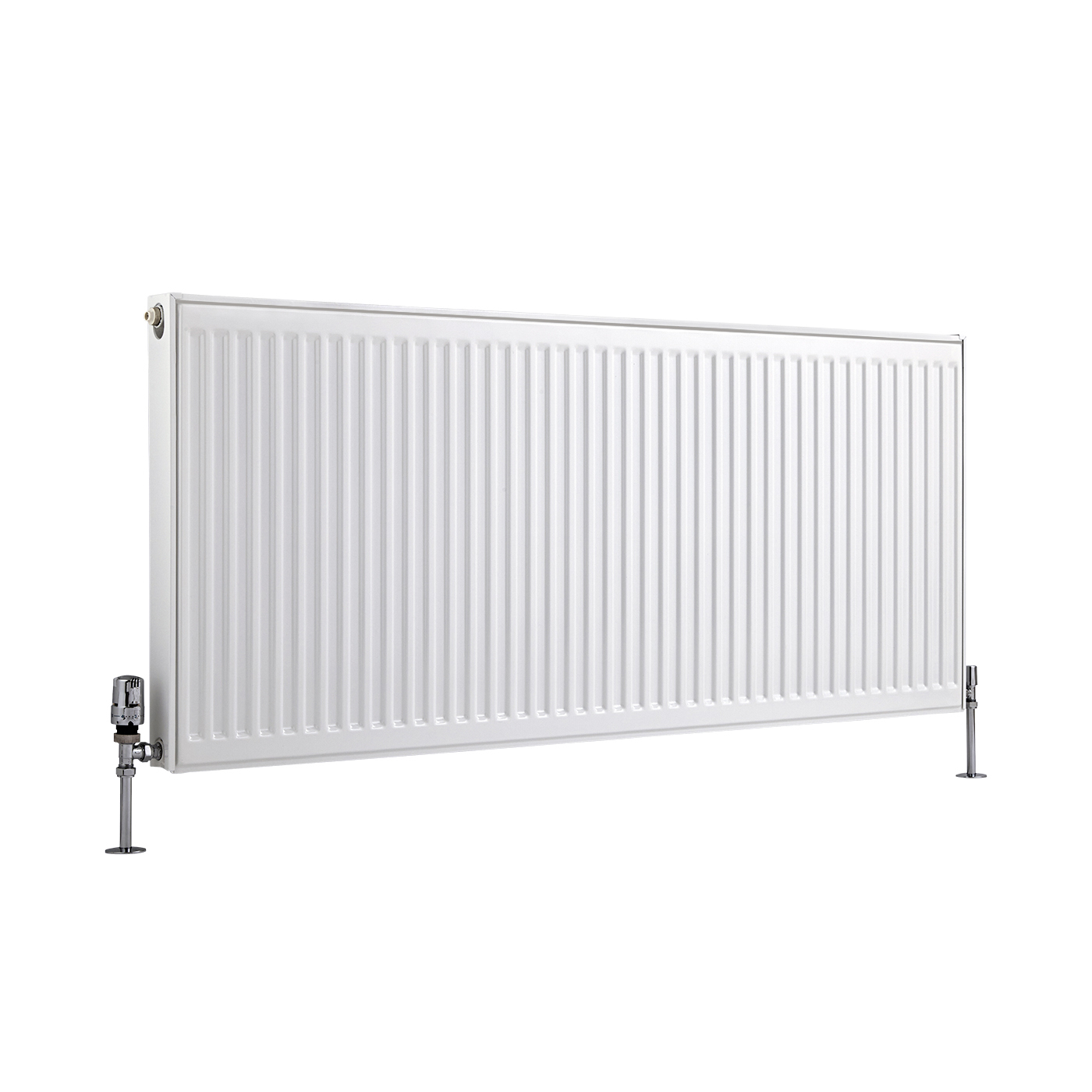 Radiador Convector Horizontal - Blanco - 600mm x 1400mm x 50mm - 1560 Vatios - Eco