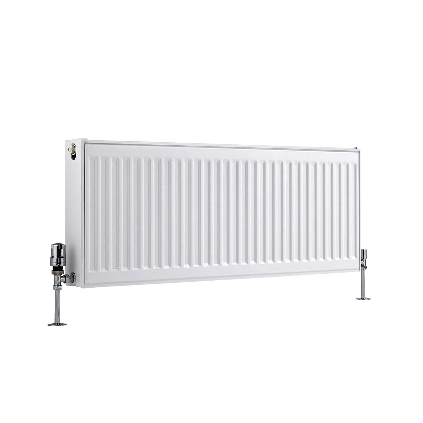 Radiador Convector Horizontal Doble - Blanco - 400mm x 1000mm x 103mm - 1465 Vatios - Eco
