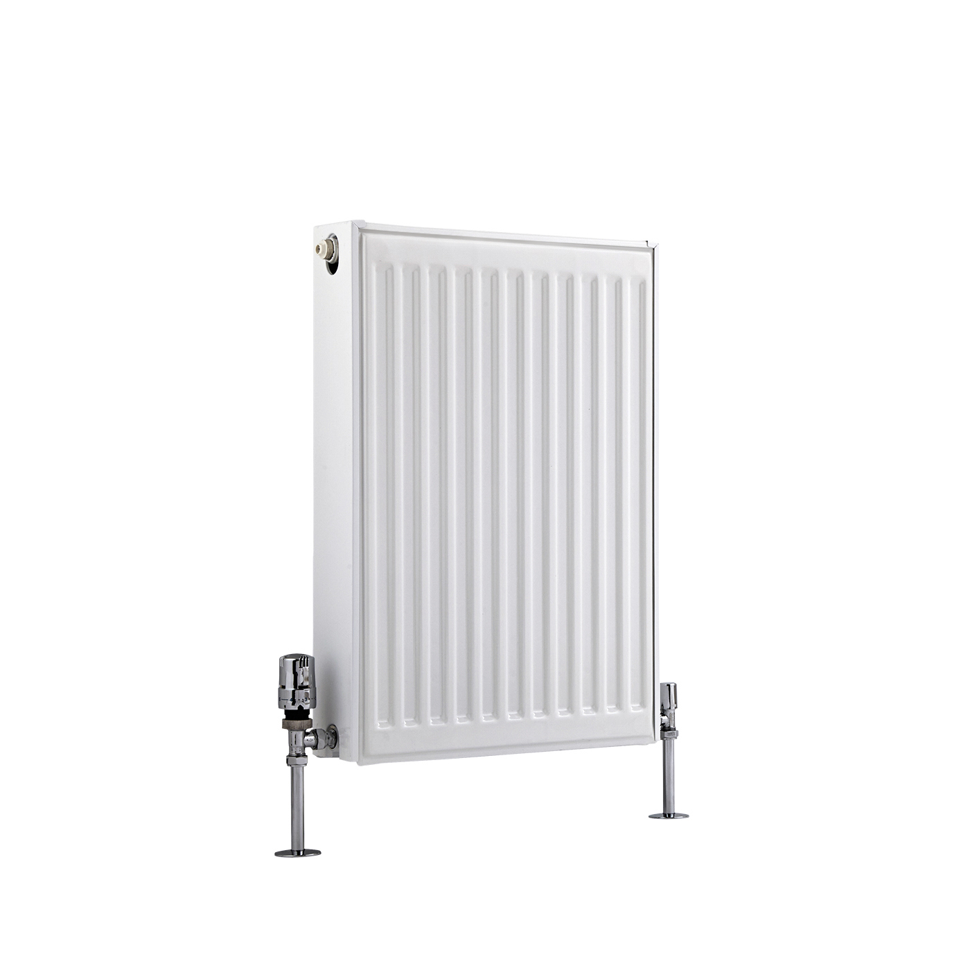 Radiador Convector Horizontal Doble - Blanco - 600mm x 400mm x 103mm - 846 Vatios - Eco