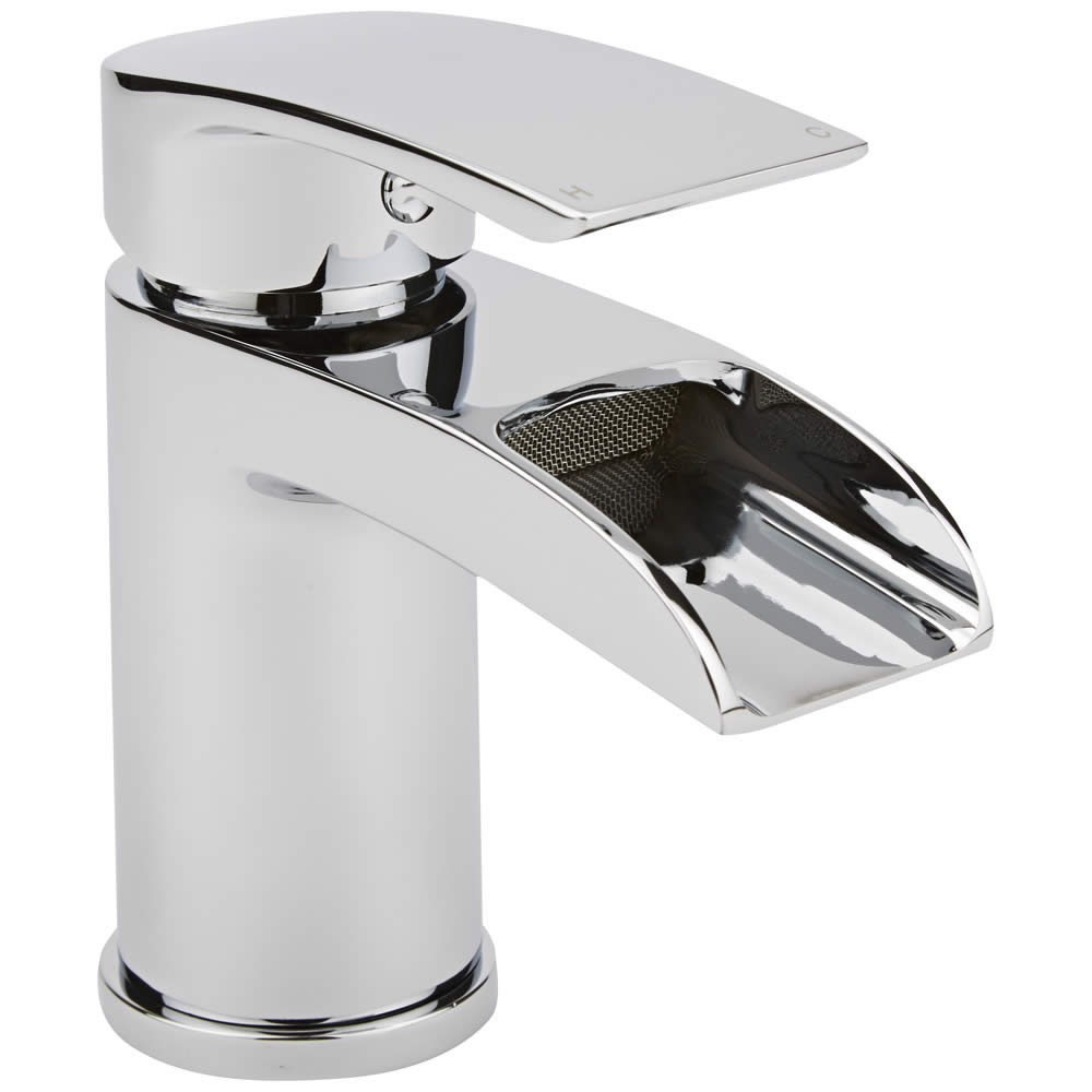 Mezclador de Lavabo con Caída a Cascada